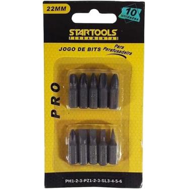 Imagem de Jogo de Bits para Parafusadeira, 10 Unidades, 23 mm,