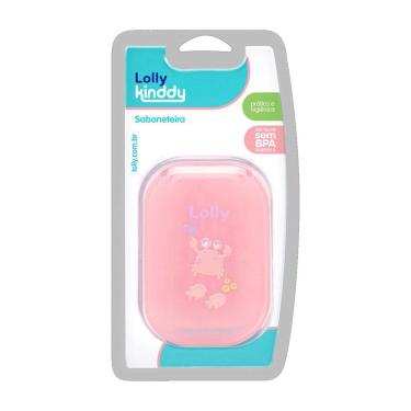 Imagem de Saboneteira Lolly Kinddy Oceano Rosa 1 Unidade