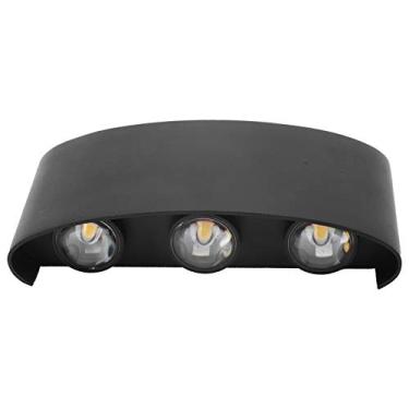 Imagem de Pissente 6W LED Wall Light 6W LED Wall Lamp Luz Exterior Branco Quente IP65 Lâmpada de Parede de Alumínio Moderna para Pátio Banheiro Cozinha