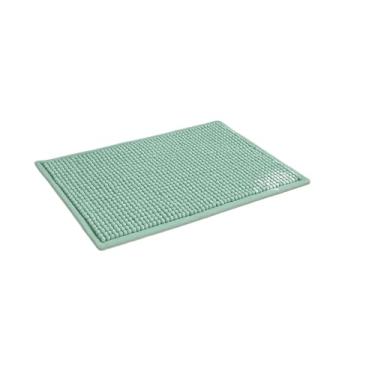 Imagem de Kit Tapete Banheiro Antiderrapante, tapete absorvente banheiro,design elegante, absorvente e durável para casa (4,Verde Claro)