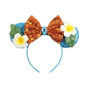 Imagem de Tiara De Orelhas De Rato Do Castelo Da Disney Com Fogos De Artifício P