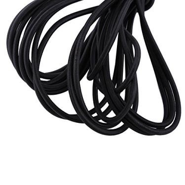 Imagem de Generic Cordão Elástico Forte de 10 M para Amarrar para Fazer Joias Artesanais DIY, Cordão Elástico para Barracas, Guarda-sóis de Praia, 1 Peça de 10 Metros (preto) (Preto)