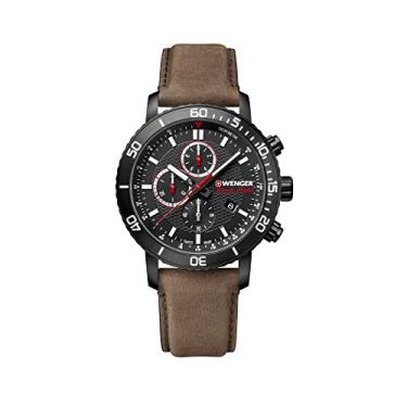 Imagem de Relógio Masculino Wenger RoadSter Black Night Chrono Marrom