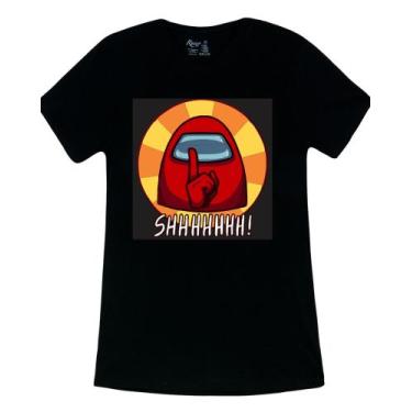 Imagem de Camiseta  Among Us  modelo Preta fornecedor M&M Presentes Personalizad