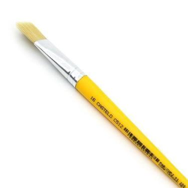 Imagem de Pincel Castelo Série Amarela C512 Chato - Pincéis castelo, 16