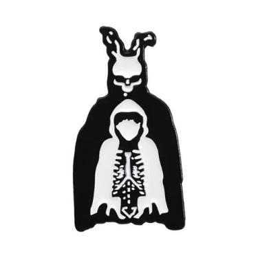 Imagem de Broche De Esmalte Frank the Bunny: Pin De Lapela De Filme De Terror Sc
