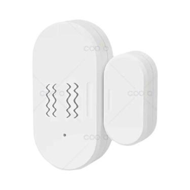 Imagem de Sensor Inteligente ZigBee Para Portas E Janelas Com Detecção De Vibraç