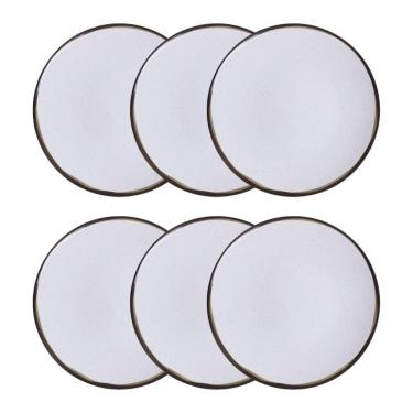 Imagem de Conjunto 6 Pratos Rasos 25cm Canyon Porcelana Tramontina