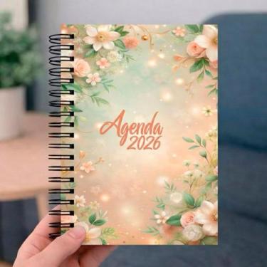 Imagem de Agenda 2026 Coleção Floral  1 Dia Por Página Tema:20 - Onor