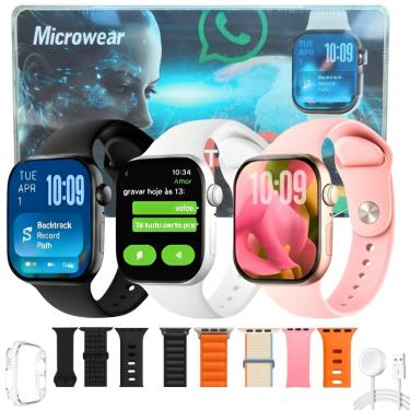 Imagem de Smartwatch W11G Responde Mensagens Relogio Monitor Esportivo 46mm Chatgpt Tela Super Amoled-Unissex