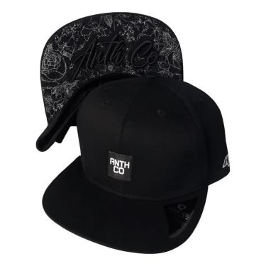 Imagem de Boné Anth Co Fox Aba Reta Bordado Fitão Strapback-Masculino