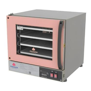Imagem de Forno Turbo Digital Fast Oven Prp004 Plus Rosa 127V Progas, 110V