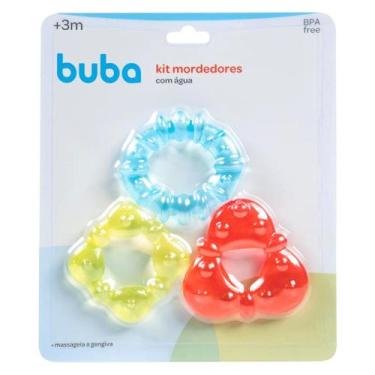 Imagem de Kit Mordedor Geométrico Com Água Buba +4m 7228
