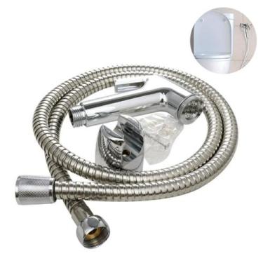 Imagem de Ducha Higiênica Para Banheiro Completa Luxo Metal Inox núcleo da válvu