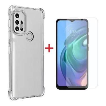 Imagem de Película Gel Hidrogel Frontal Hd + Capa Capinha Compatível P/ Motorola
