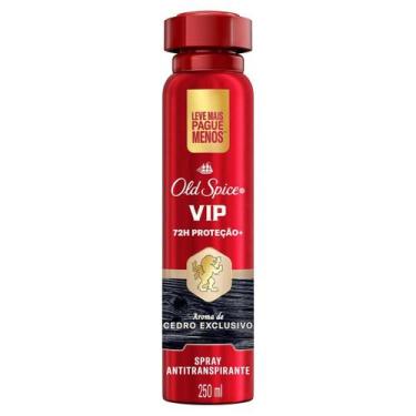 Imagem de Desodorante Old Spice Aerossol Antitranspirante VIP 250ml, 1 unidade