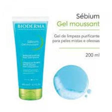 Imagem de Gel Bioderma Sébium Gel Moussant de Limpeza Pele Oleosa com 200ml Biod