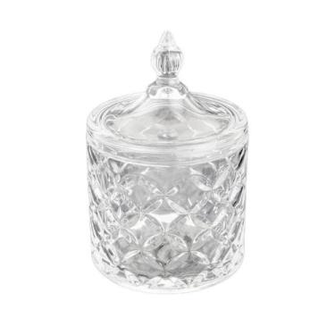Imagem de Potiche lyor cristal 10x15 ref:221246 vidro, TRANSPARENTE, UN