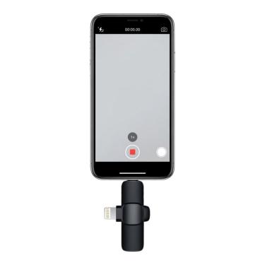 Imagem de Receptor sem Fio Lightning MDM para Áudio Profissional com Plugue para Gravações e Transmissões