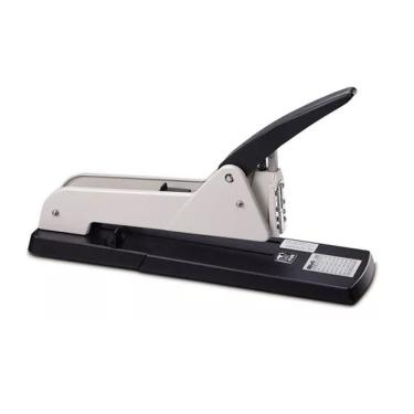 Imagem de Grampeador Profissional de Longo Alcance 5000 Metal Ajuste de Profundidade 250mm 200 Folhas Preto