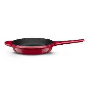 Imagem de Frigideira Ferro Fundido Esmaltado 41051950 Expert 26cm 2,6L Vermelho Electrolux