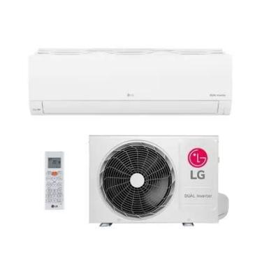 Imagem de Ar Condicionado Split LG Inverter Hi Wall R-32 Dual Compact 9.000 Btus