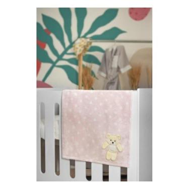 Imagem de Manta Infantil Rosa Menina Loaní, Rosa, U