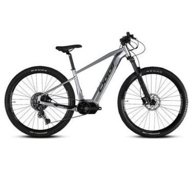 Imagem de Bicicleta Aro 29 Oggi Eletrica BW 8.2 Cues 10v Prata/Preto, Tamanho 17