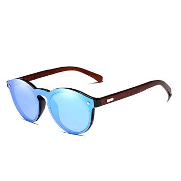 Imagem de Óculos de Sol Masculino Kingseven Hastes de Madeira Design Artesanal com Proteção Lentes Polarizadas UV400 R5790F1 (C4)