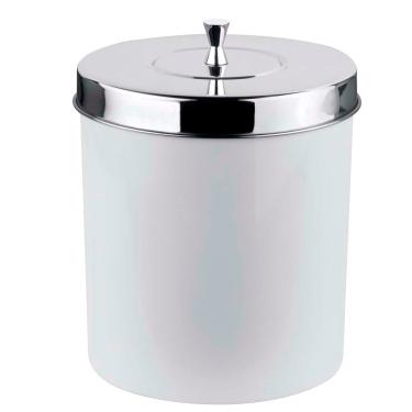 Imagem de Lixeira Forma com Tampa em Polipropileno e Inox - 5 L