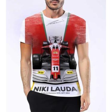 Imagem de Camisa Camiseta Andreas Nikolaus Lauda Niki Piloto F1 Hd 5 - Estilo Kr