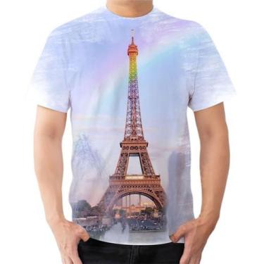 Imagem de Camisa Camiseta Personalizada Paris França Europa 1 - Estilo Kraken