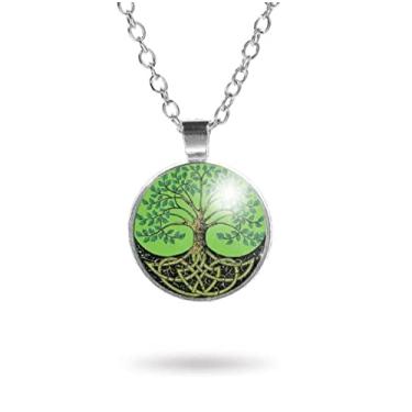 Imagem de Colar Árvore da Vida Kabbalah Cabala Unissex