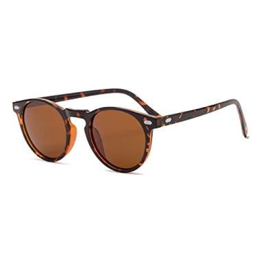 Imagem de Óculos de sol polarizados masculinos femininos moda redonda TAC armação de lentes designer óculos de sol de condução óculos de sol UV400,1,Z