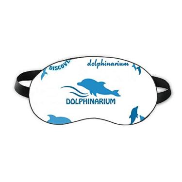 Imagem de Blue Ocean Dolphin Biology Sleep Eye Shield Soft Night Vlindfold Shade Cover