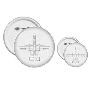 Imagem de Kits de artesanato com broches militares de armas de aeronaves