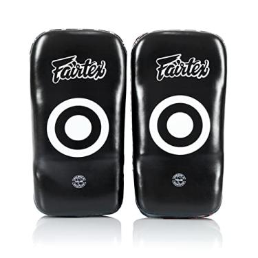 Imagem de Almofadas curvadas Fairtex MMA Muay Thai para socos, bloqueios, chutes, socos de mão e rebatidas | Luvas de boxe leves e absorventes de choque | Preenchimento extra para sparring