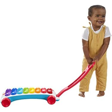 Imagem de Fisher-Price Brinquedo de bebê Xilofone Gigante, HJK34, Multicor