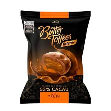 Imagem de Bala Butter Toffees Trufa Chocolate 53% Cacau  500G - Arcor