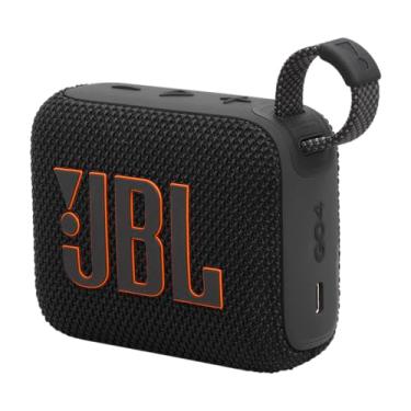 Imagem de JBL Go 4 in Black - Portátil Bluetooth Speaker Box Pro Sound, Deep Bass and Playtime Boost Function - Waterproof and Dustproof - 7 Hours Runtime