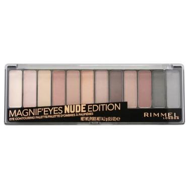 Imagem de Paleta de sombras Rimmel Magnif'eyes, 001 NU Edition, pacote com 1
