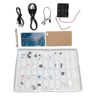 Imagem de Detector de radiação nuclear DIY TOPINCN, kit portátil de contador Geiger, pacote desmontado, peças não soldadas, 380V?550V, dosímetro de radiação