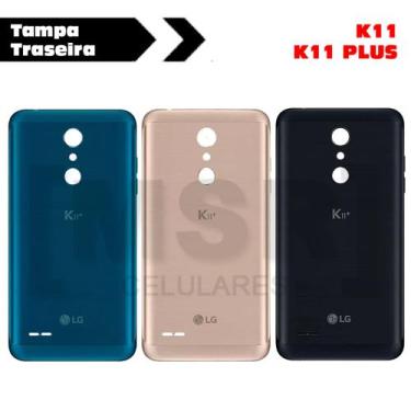 Imagem de Tampa traseira ORIGINAL celular LG modelo K11 e K11 PLUS, AZUL