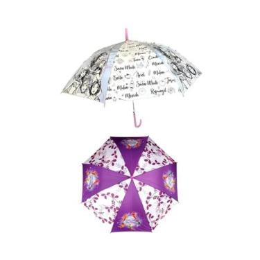 Imagem de Kit 02 Guardas-Chuva Infantil Fadas Princess 10009 24222 - Voyagem