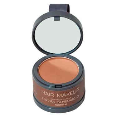 Imagem de Maquiagem Capilar Océane Hair Makeup Nádia Tambasco - Castanho 4g