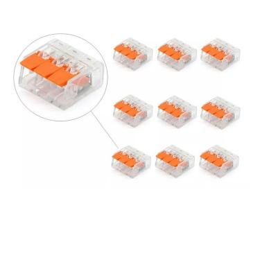 Imagem de Conector Terminal PCT-413 c/ 10 Peças - Fios Elétricos