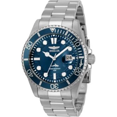 Imagem de Invicta Relógio masculino Pro Diver, quartzo, prata, 30019, Prata, Relógio de quartzo, mergulhador
