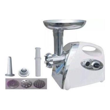 Imagem de Maquina Moedor De Carne Elétrico Triturador 110v - oem, 110V