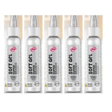 Imagem de Kit 5 Soft Gel Corante Para Pasta Americana Chantilly Glacê - Mix, Sup