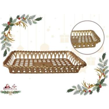 Imagem de Kit Atacadista 20 Cestinhas Organizadora 24x15 cm - Cesta Multiuso de 